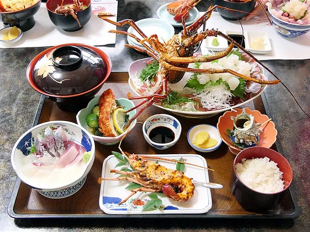 地元特産えっがね料理